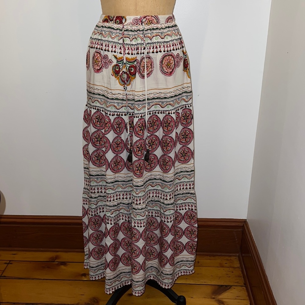 Dress Forum Pattern Maxi Skirt (S)